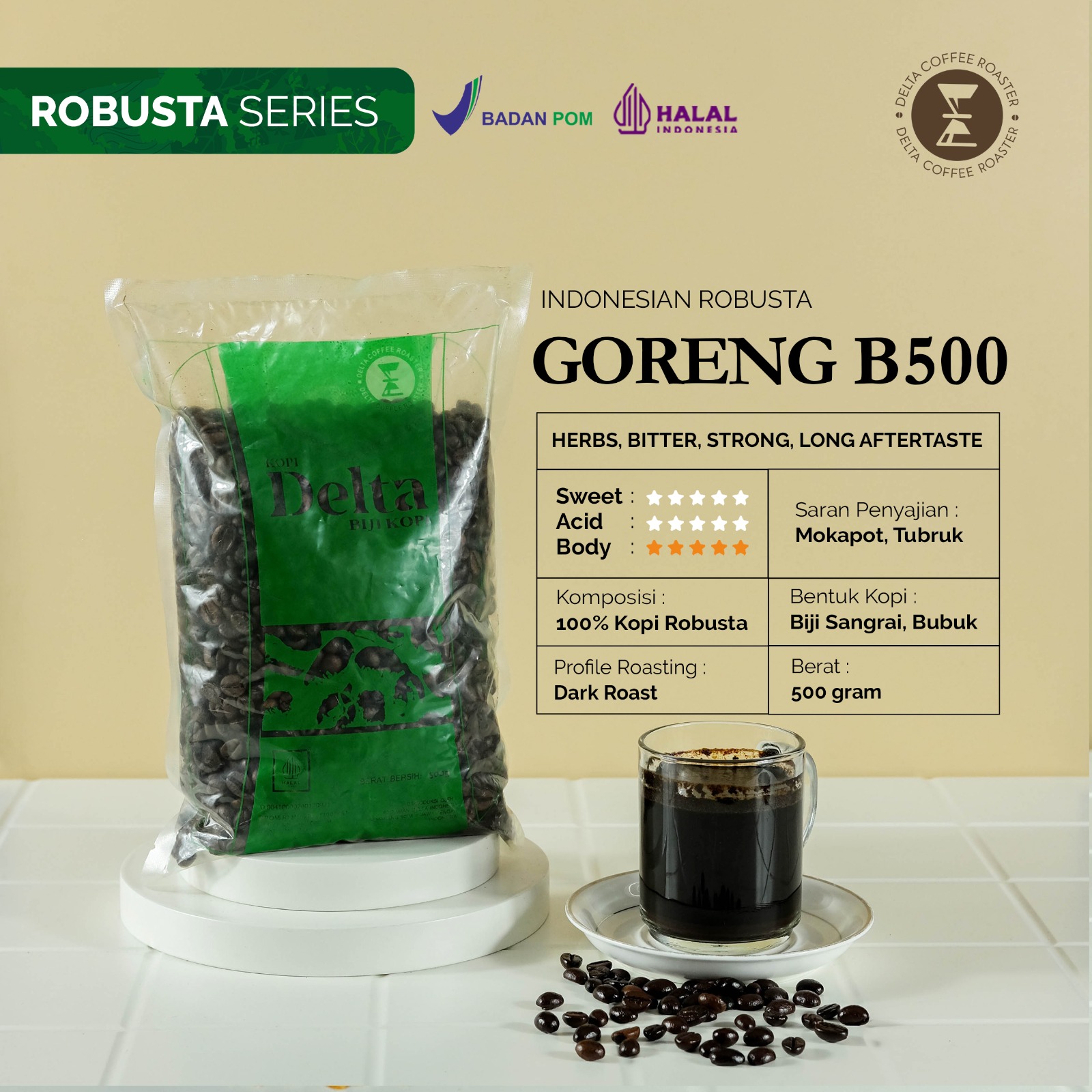 Gambar 2 — Kopi Goreng B