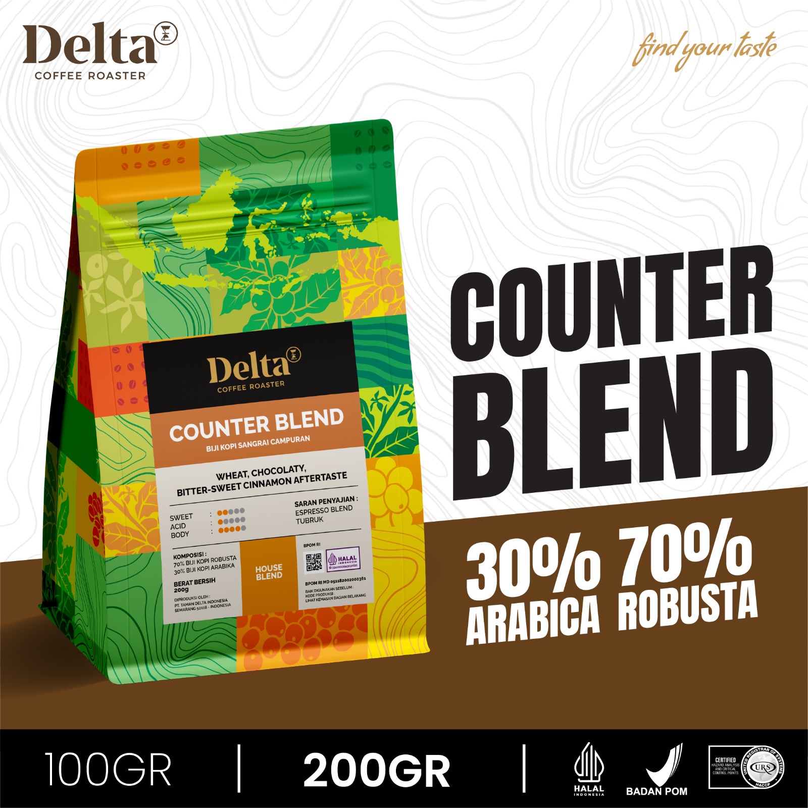 Counter Blend - 30:70