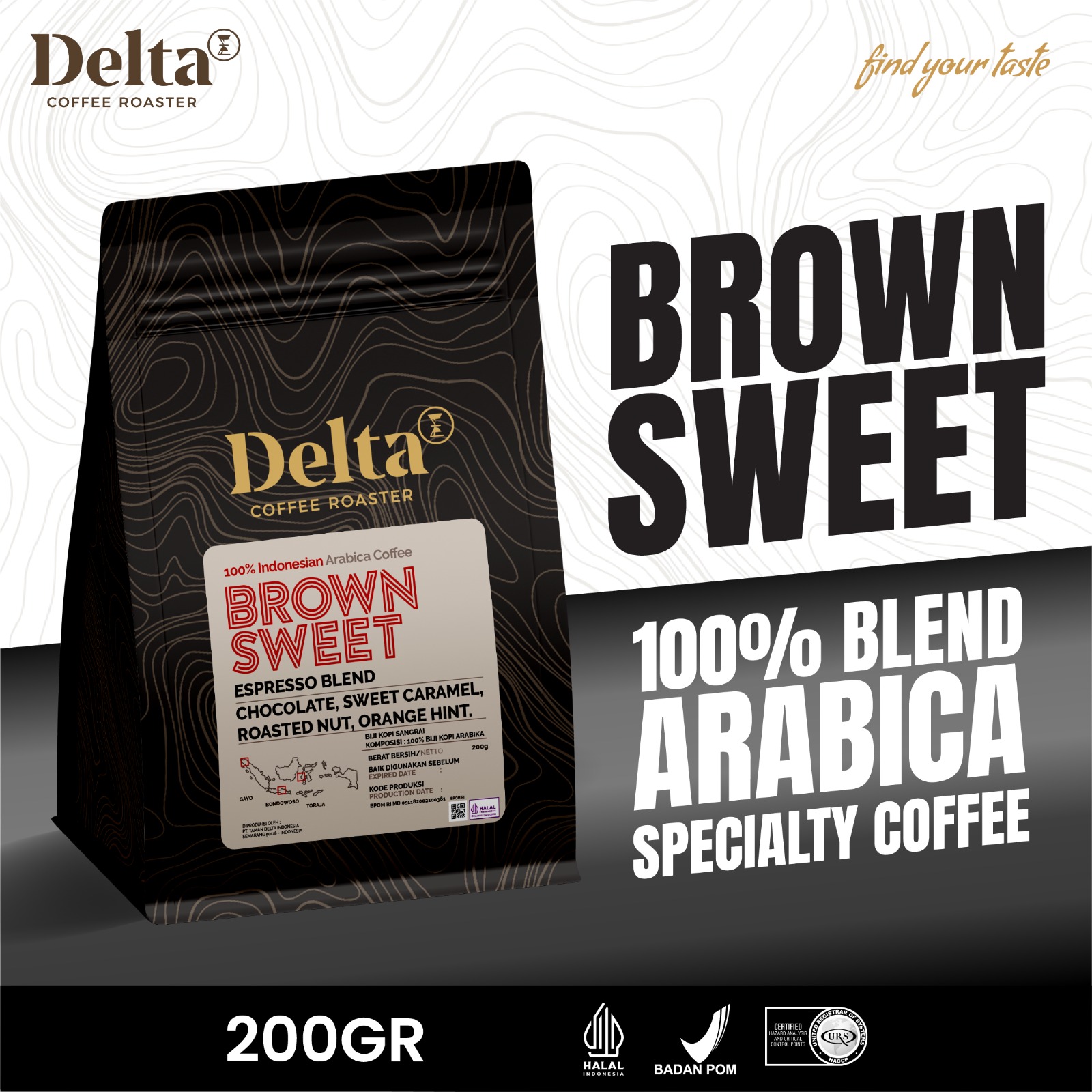 Brown Sweet - Blend Full Arabica