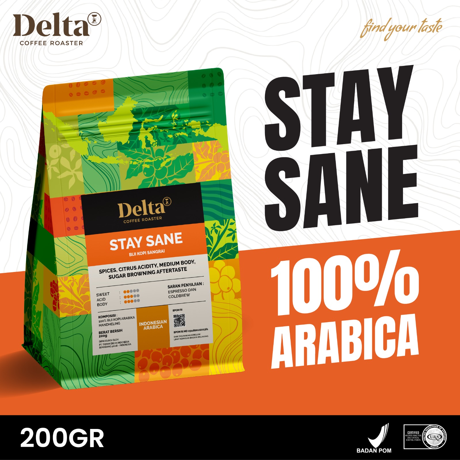 Stay Sane - Blend Full Arabica