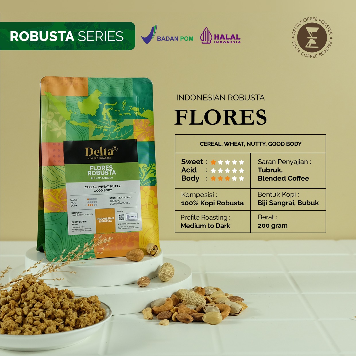 Gambar 2 — Flores Robusta