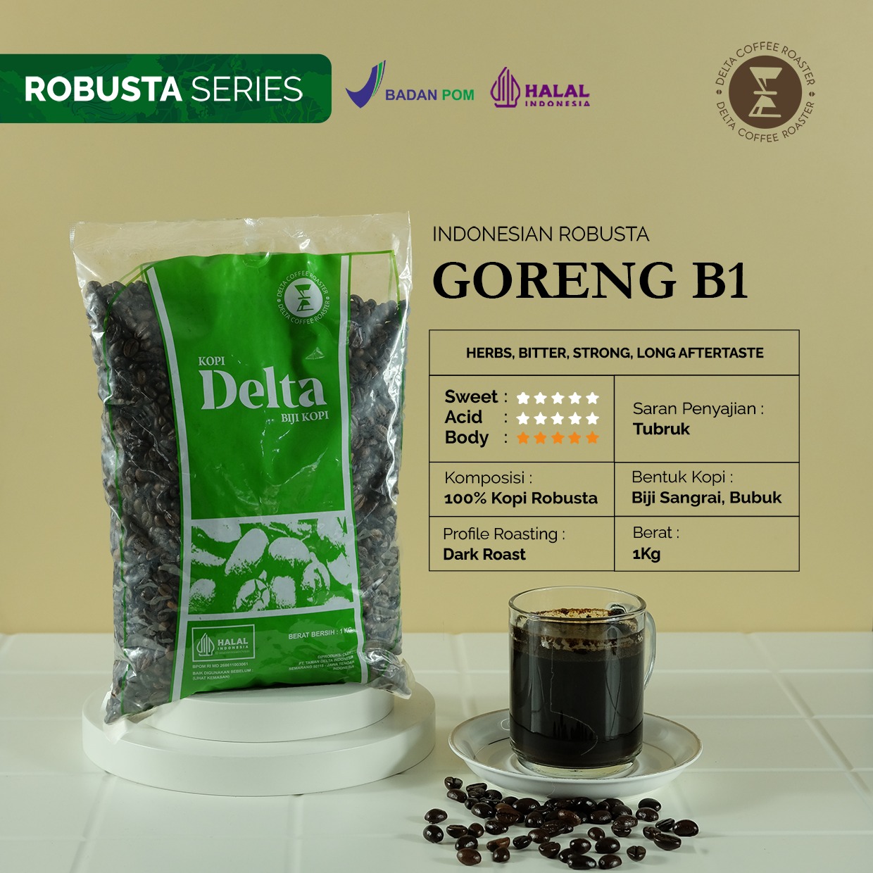 Gambar 3 — Kopi Goreng B